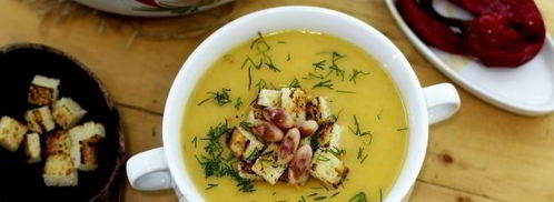 суп-пюре из фасоли. Шаг 11