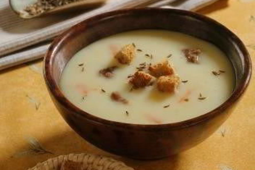 Рецепт супа-пюре из картофеля с тмином