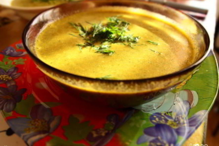 Рецепт супа-пюре из моркови и шпината