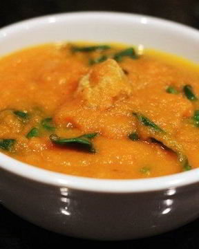 Суп-пюре из моркови с фрикадельками