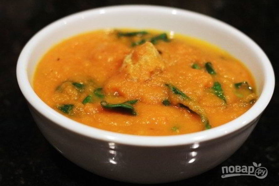 Рецепт супа-пюре из моркови с фрикадельками