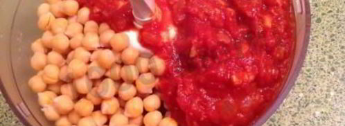 суп-пюре из нута и томатов. Шаг 8