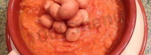 суп-пюре из нута и томатов. Шаг 10