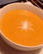 Суп-пюре из сладкого картофеля и репы