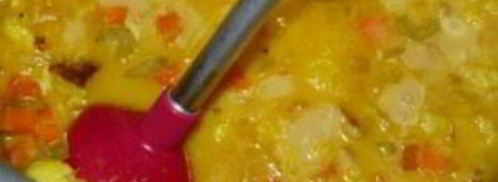 суп-пюре из цветной капусты с куркумой. Шаг 8