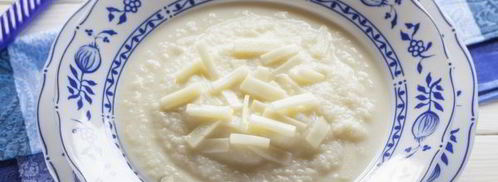 суп-пюре из цветной капусты с сыром. Шаг 7