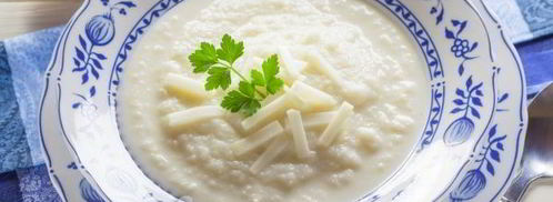 суп-пюре из цветной капусты с сыром. Шаг 8