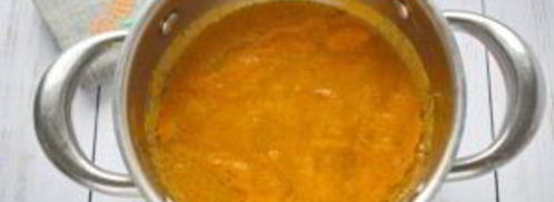 суп-пюре из запеченных овощей. Шаг 6