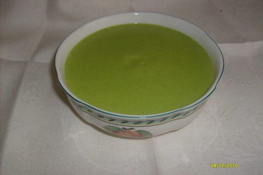 Рецепт супа-пюре из зеленого горошка