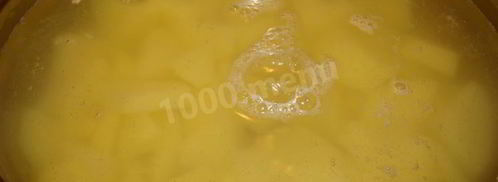 суп пюре с брокколи креветками и сыром. Шаг 3