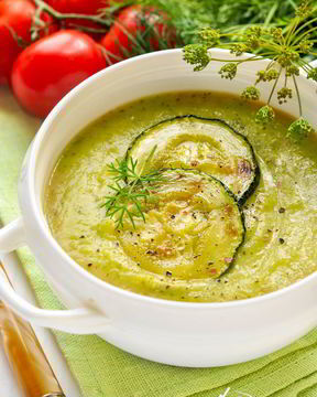 Суп-пюре с цуккини