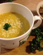 Суп-пюре с тыквой и сельдереем