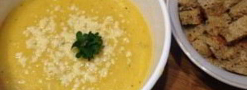 суп-пюре с тыквой и сельдереем. Шаг 12