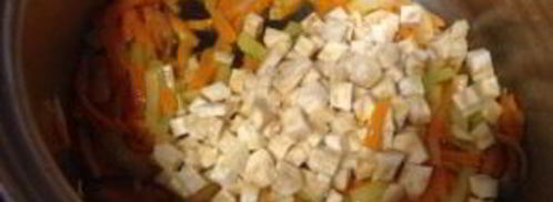 суп-пюре с тыквой и сельдереем. Шаг 5