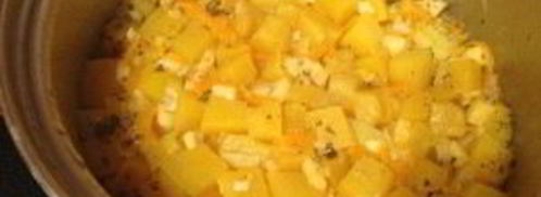 суп-пюре с тыквой и сельдереем. Шаг 9