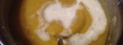 суп-пюре с тыквой и сельдереем. Шаг 11