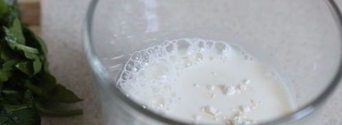 суп-пюре со щавелем и шпинатом. Шаг 5