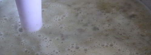 суп-пюре со щавелем и шпинатом. Шаг 8