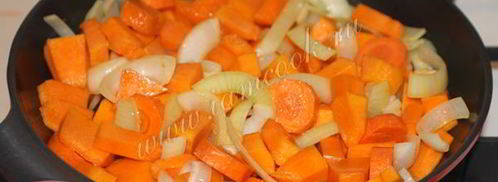 тыквенный суп-пюре со сливками. Шаг 4