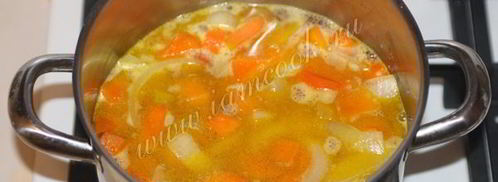 тыквенный суп-пюре со сливками. Шаг 5