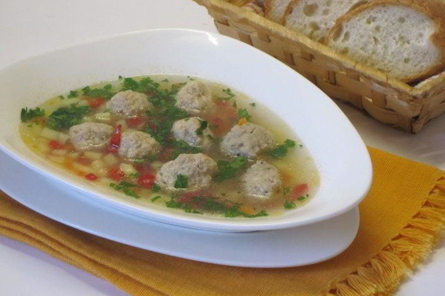 Рецепт супа с фрикадельками