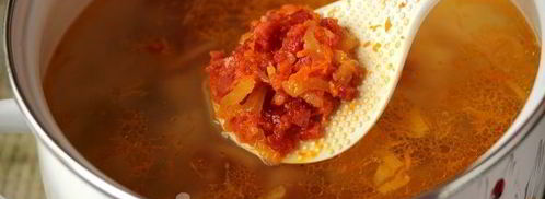 суп с колбасой. Шаг 6