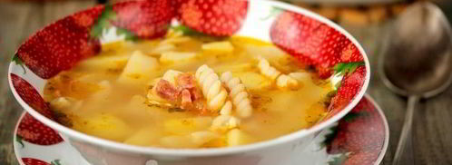 суп с колбасой. Шаг 10