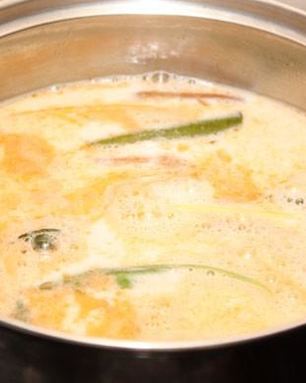 Суп с креветками на кокосовом молоке