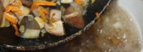 суп с лесными грибами. Шаг 10