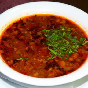 Суп с мясом