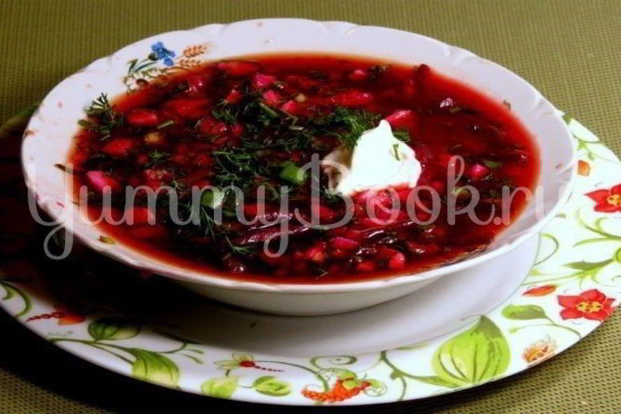 Рецепт холодного борща