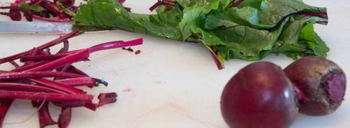 холодный свекольник с ботвой. Шаг 3