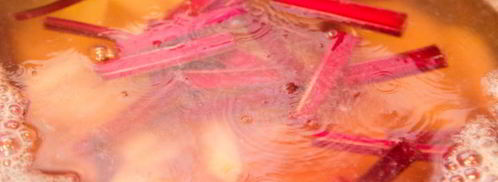 холодный свекольник с ботвой. Шаг 7