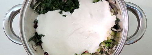 холодный свекольник с редисом. Шаг 8