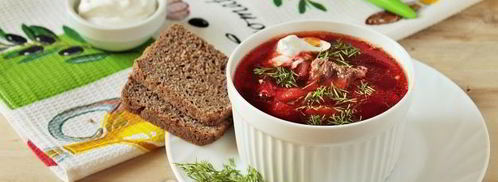 классический горячий свекольник с мясом. Шаг 14