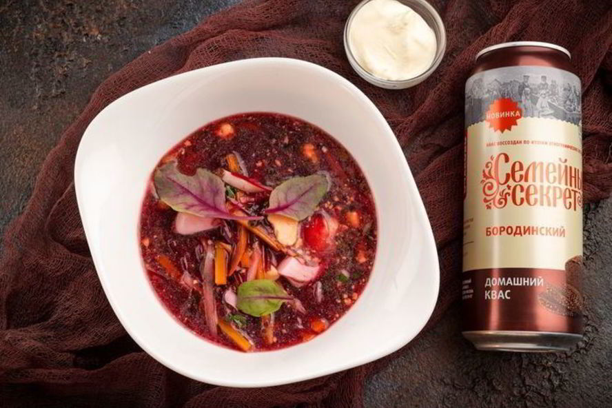 Рецепт освежающего свекольника с квасом