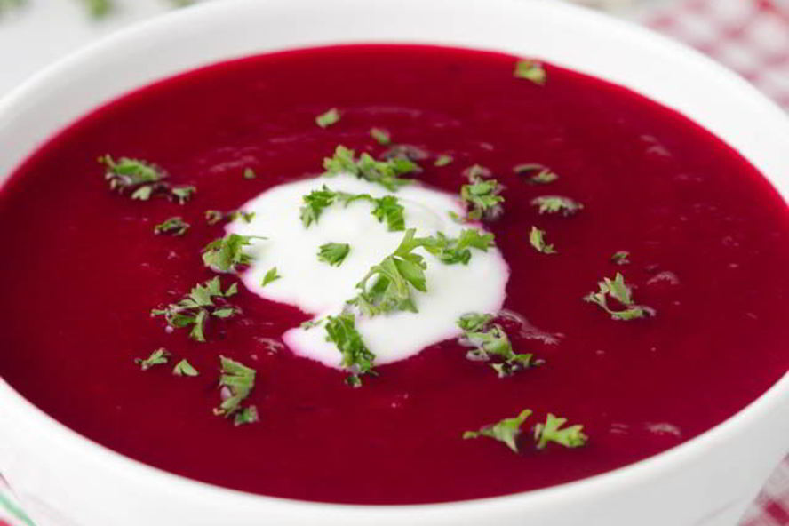 Рецепт свекольника классического на овощном бульоне