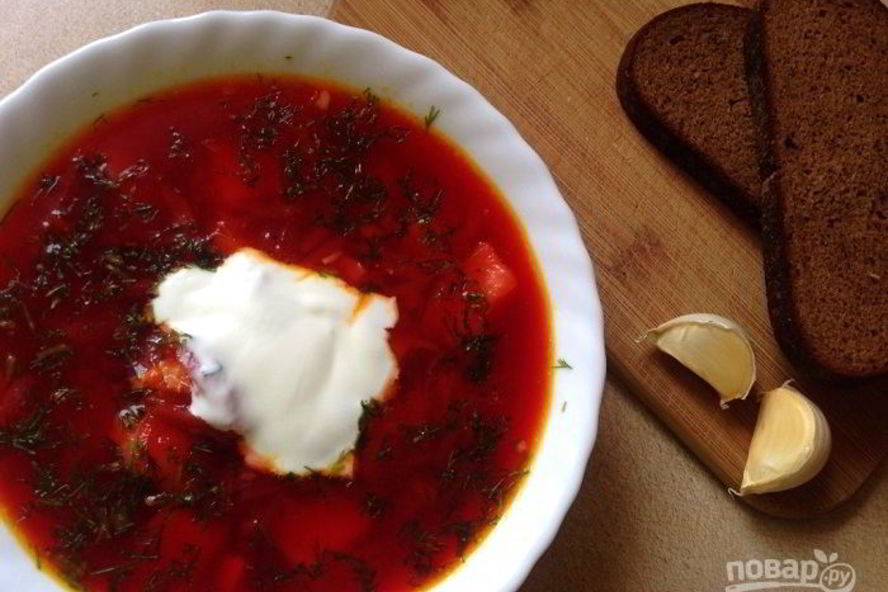 Рецепт свекольника классического