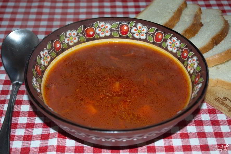 Рецепт свекольника на курином бульоне