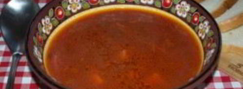 свекольник на курином бульоне. Шаг 11