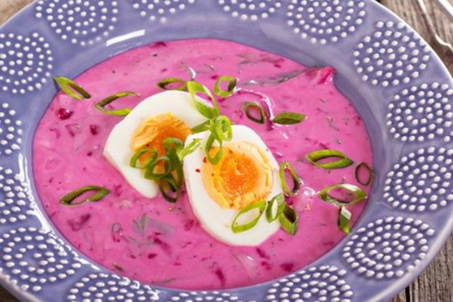 Рецепт свекольника с авокадо