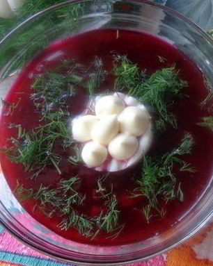 Свекольник с базиликом