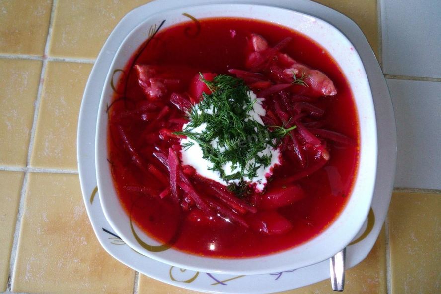 Рецепт свекольника с говядиной