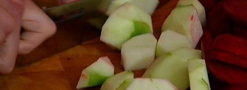 свекольник с козьим сыром. Шаг 7