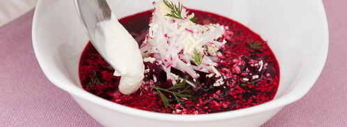 свекольник с соленым огурцом. Шаг 16