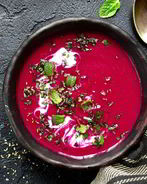 Свекольник с томатами