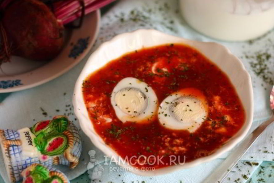 Рецепт свекольника в мультиварке