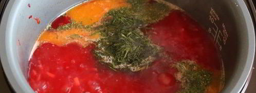 свекольник в мультиварке. Шаг 15