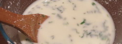 грузинский сырный суп гадазелили. Шаг 8