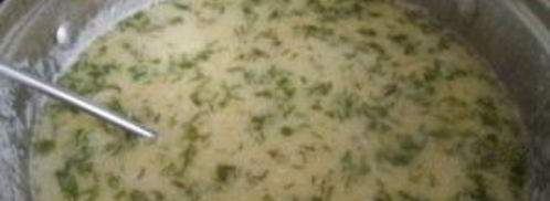 куриный сырный суп с плавленым сыром. Шаг 8